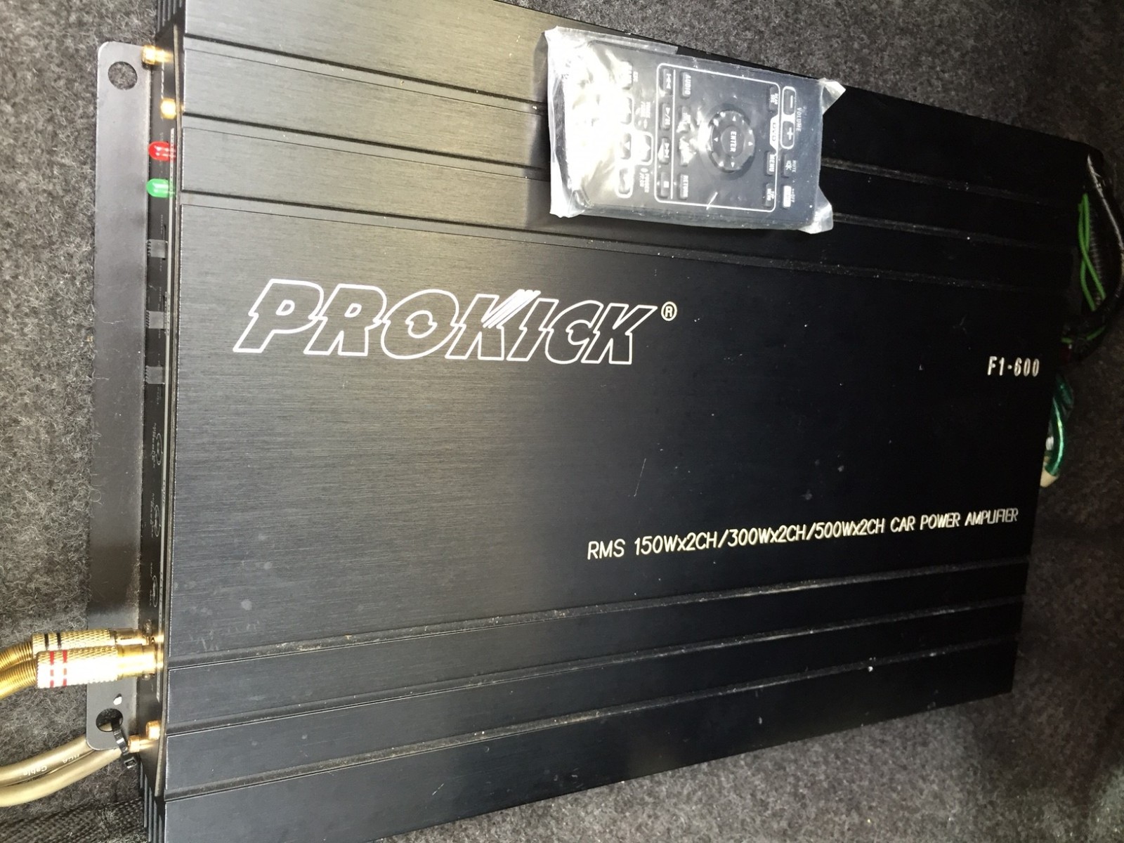 WTS: Prokick F1-600 2ch high power amplifier added photo 2116ouh