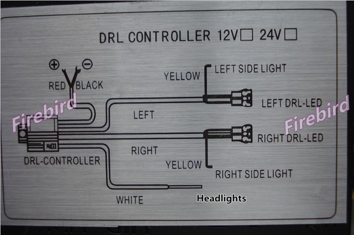 Daytime dual lights led switchback chevrolet cruze 23m27fb