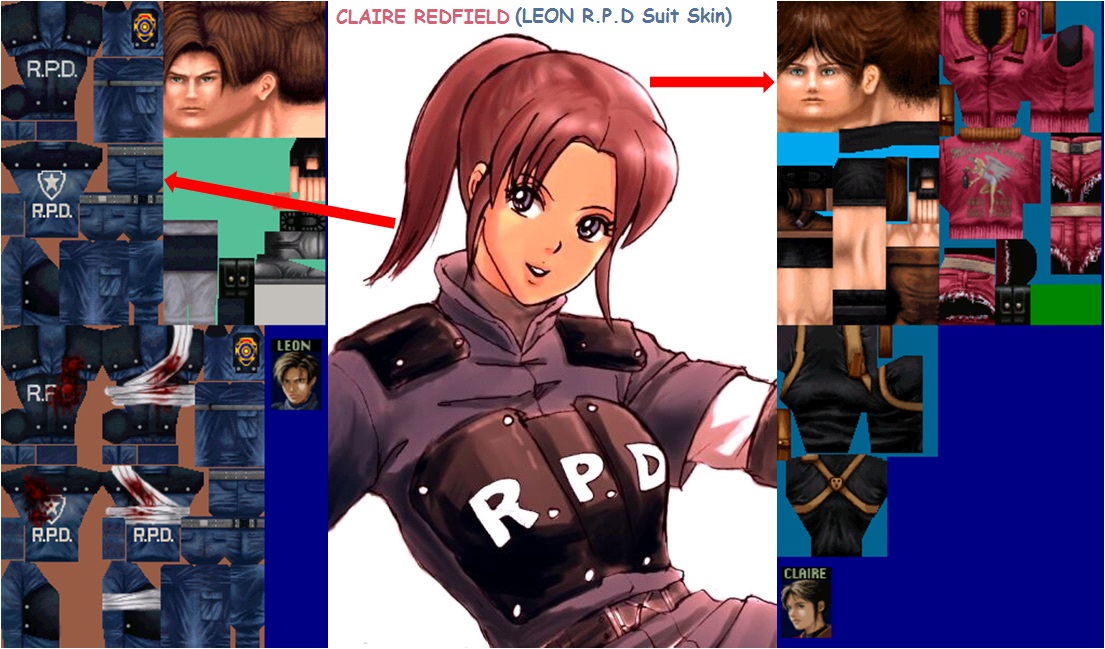 Pedido Claire (Leon RPD Suit) 2450pzt