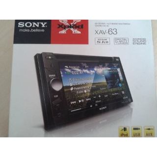 Central Multimída Sony XAV-W63 2DIN Touchscreen 6  25qtab8