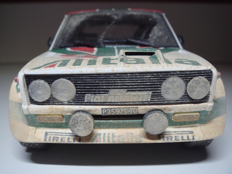 Maquette voiture :Fiat 131 Abarth Rally OlioFiat - Italeri - Rue des