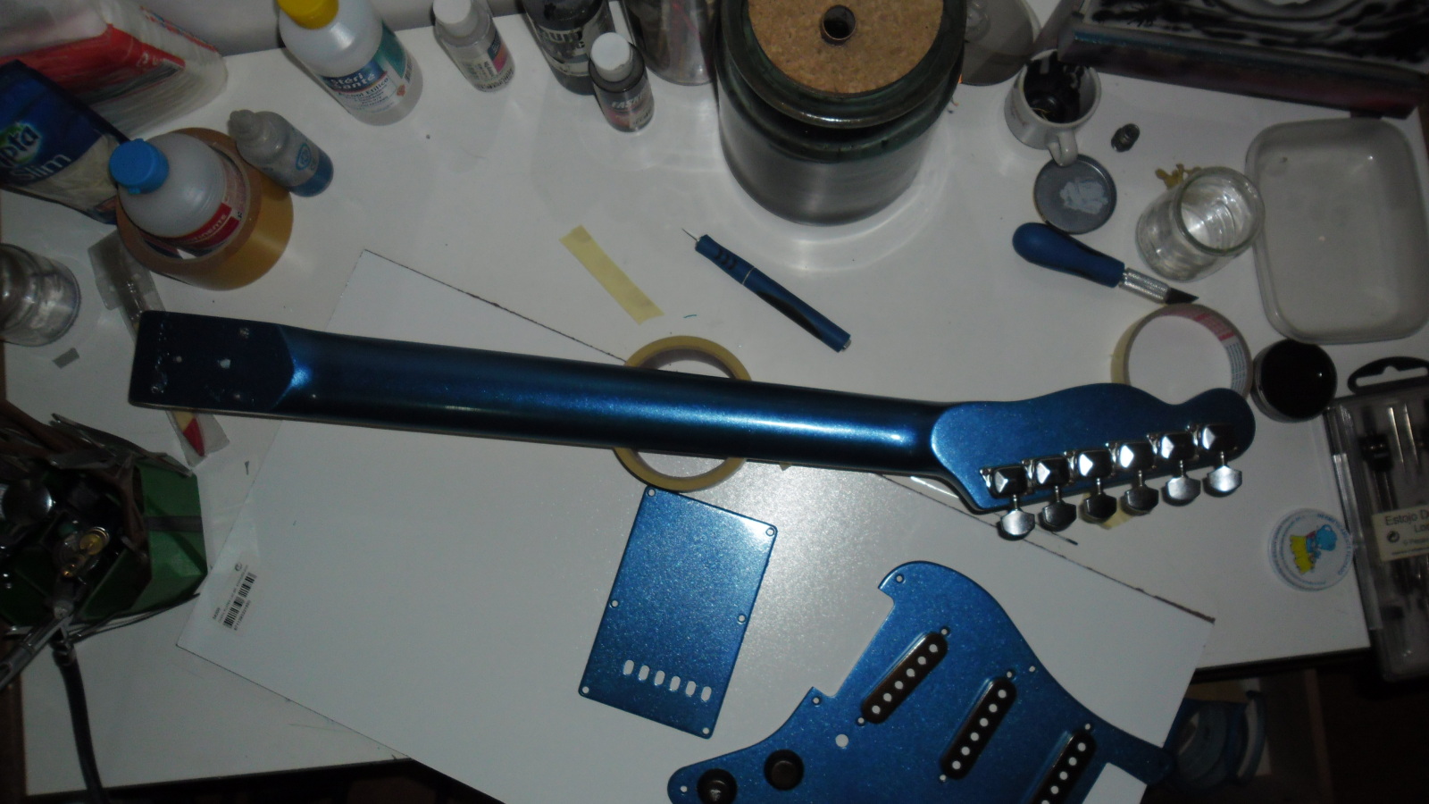  (mods Stratocaster asahi ) novas fotos ja montada  2j131jp