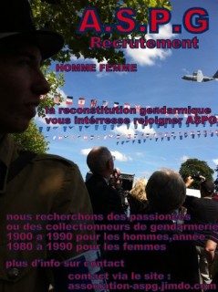 ASPG Association pour le patrimoine et le souvenir gendarmerie 2rr3u3s
