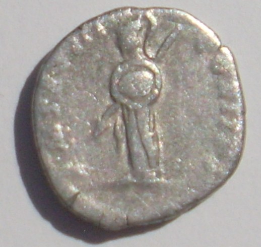 Denario de Septimio Severo. P M TR P III COS II P P _ Minerva. Roma 2v821sk