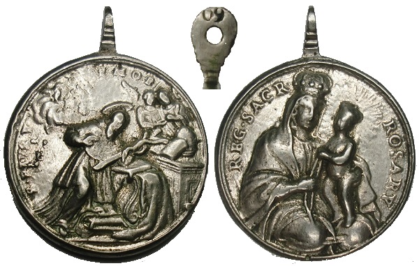 Santo Tomás de Aquino / Virgen del Rosario (R.M. SXVIII-C131) W1u4xl