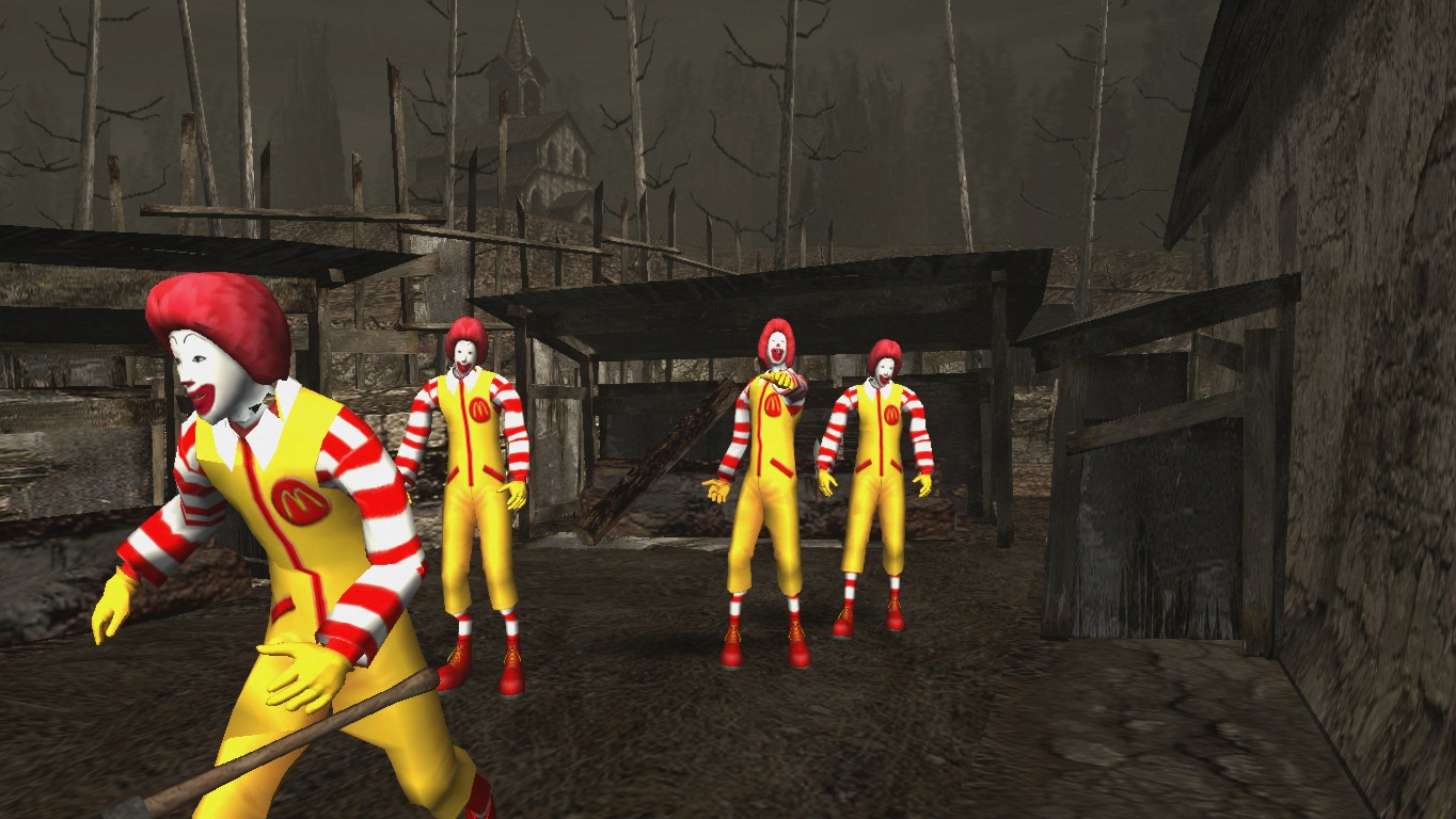 Ronald MCDonald por ganados/aldeanos 1zd88ew