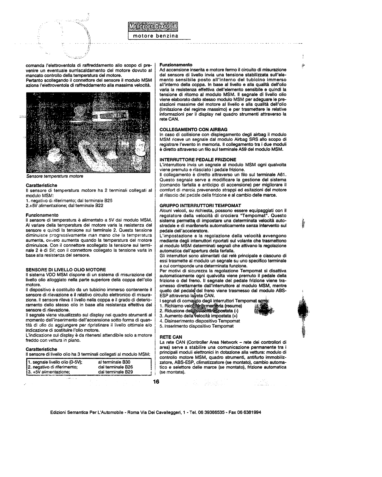 (W168): Manual técnico - tudo sobre - 1997 a 2004 - italiano 24d0ria