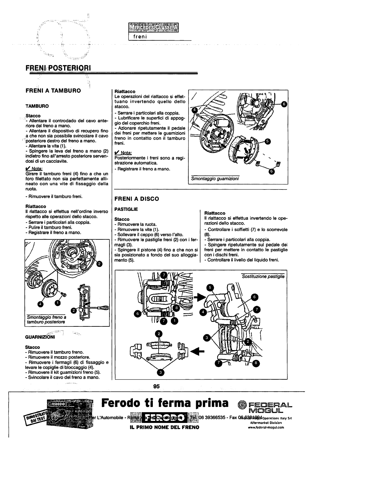 (W168): Manual técnico - tudo sobre - 1997 a 2004 - italiano 2dsdzef