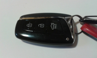 Bateria da chave do Azera keyless 2eobiwh