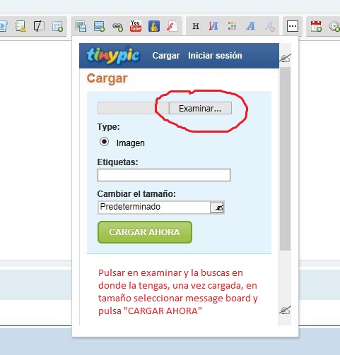 Manual para subir imágenes al foro 2vbt1k6