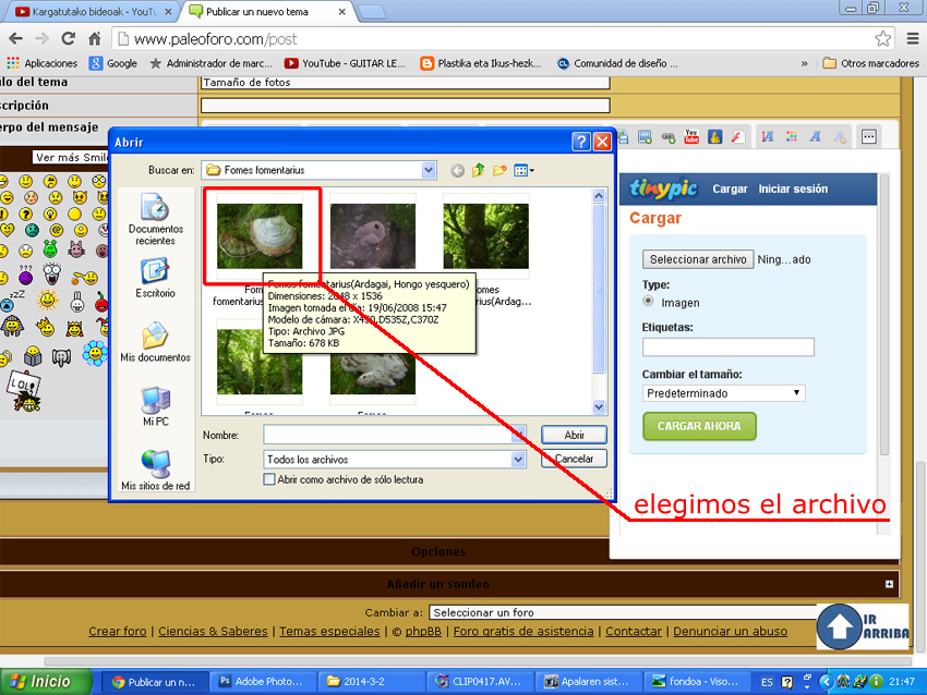 Como subir fotos al foro y como ajustar su tamaño de manera muy fácil. 4hqom9