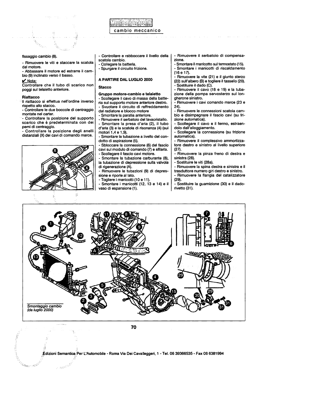 w168 - (W168): Manual técnico - tudo sobre - 1997 a 2004 - italiano E0q4u9