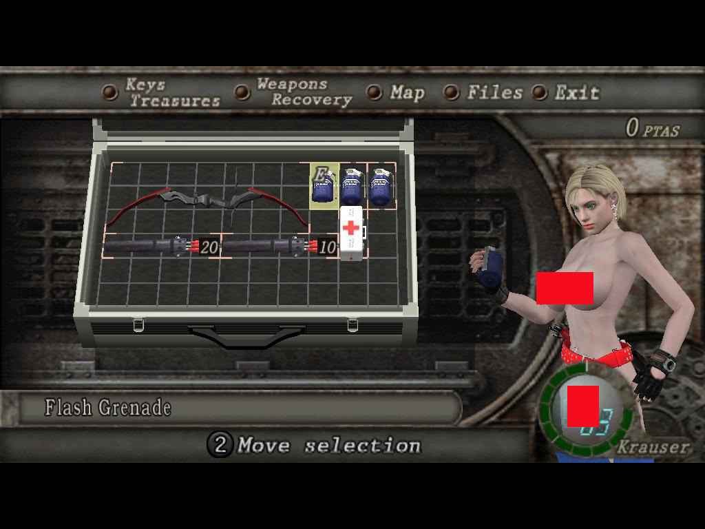 18+ Jill V Bikini Big Boobs Nude to Krauser (Mercenaries) K9dnox