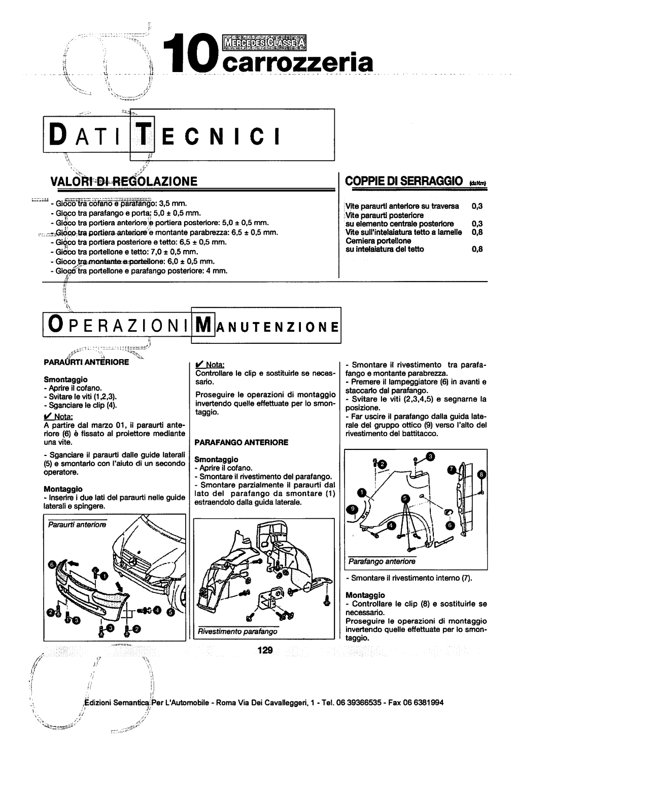 w168 - (W168): Manual técnico - tudo sobre - 1997 a 2004 - italiano 15ch5aw