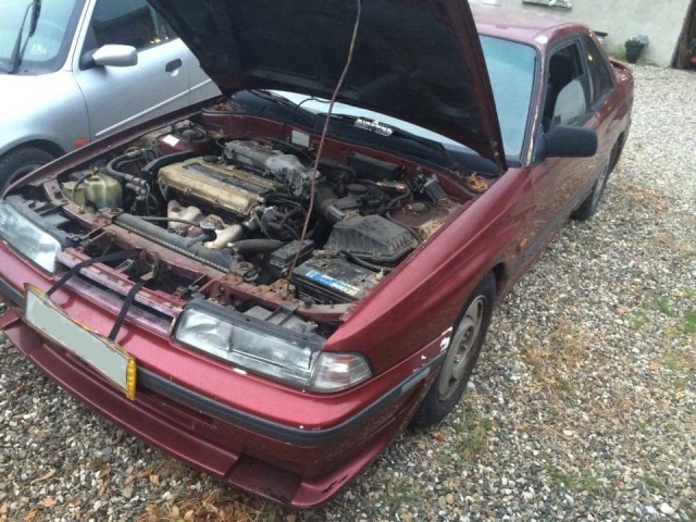 Mazda 626GT Turbo - 29/5 bytte intercooler 21jzjfa