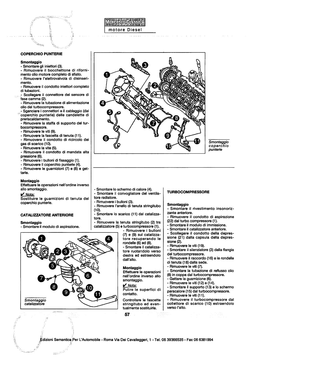 W168 - (W168): Manual técnico - tudo sobre - 1997 a 2004 - italiano 24lrdec