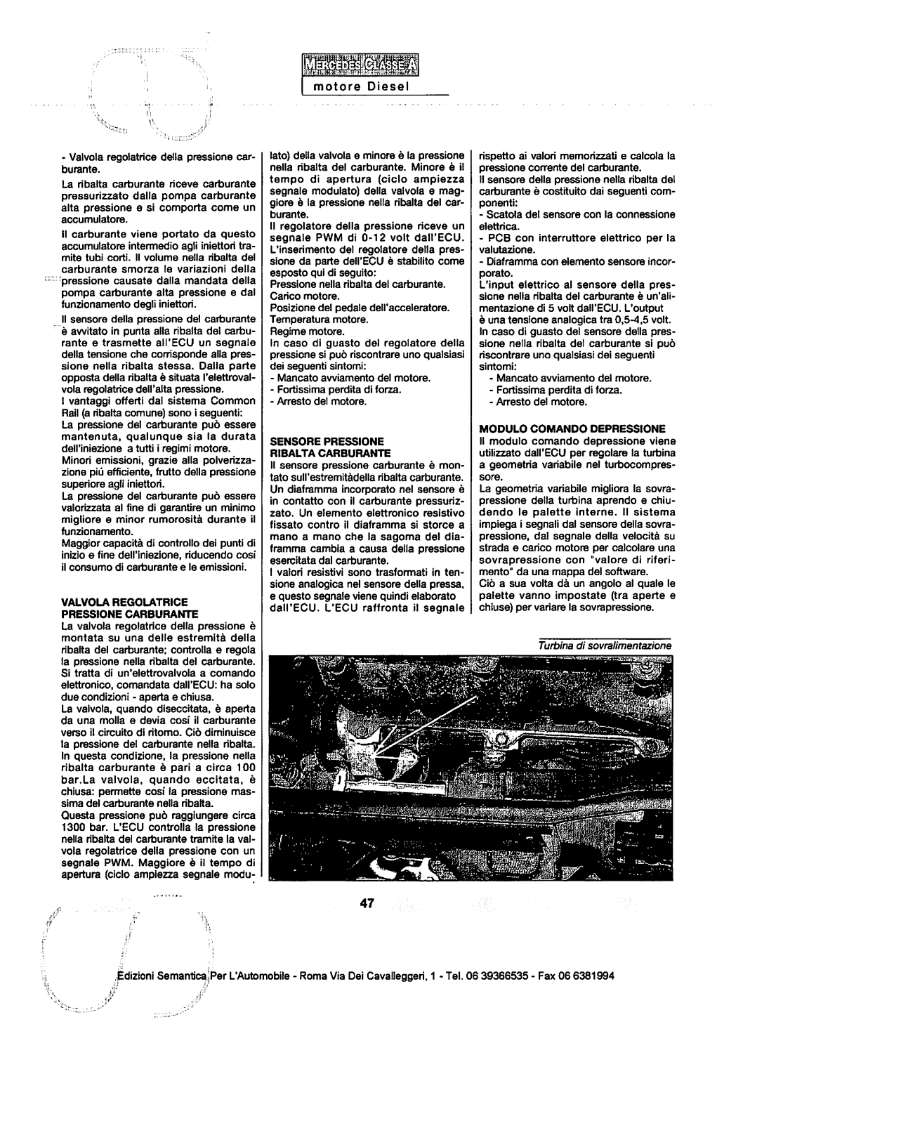 W168 - (W168): Manual técnico - tudo sobre - 1997 a 2004 - italiano 2csbhhs