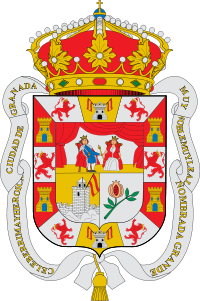 Botón con Escudo ciudad de Granada. 2zpnvp1