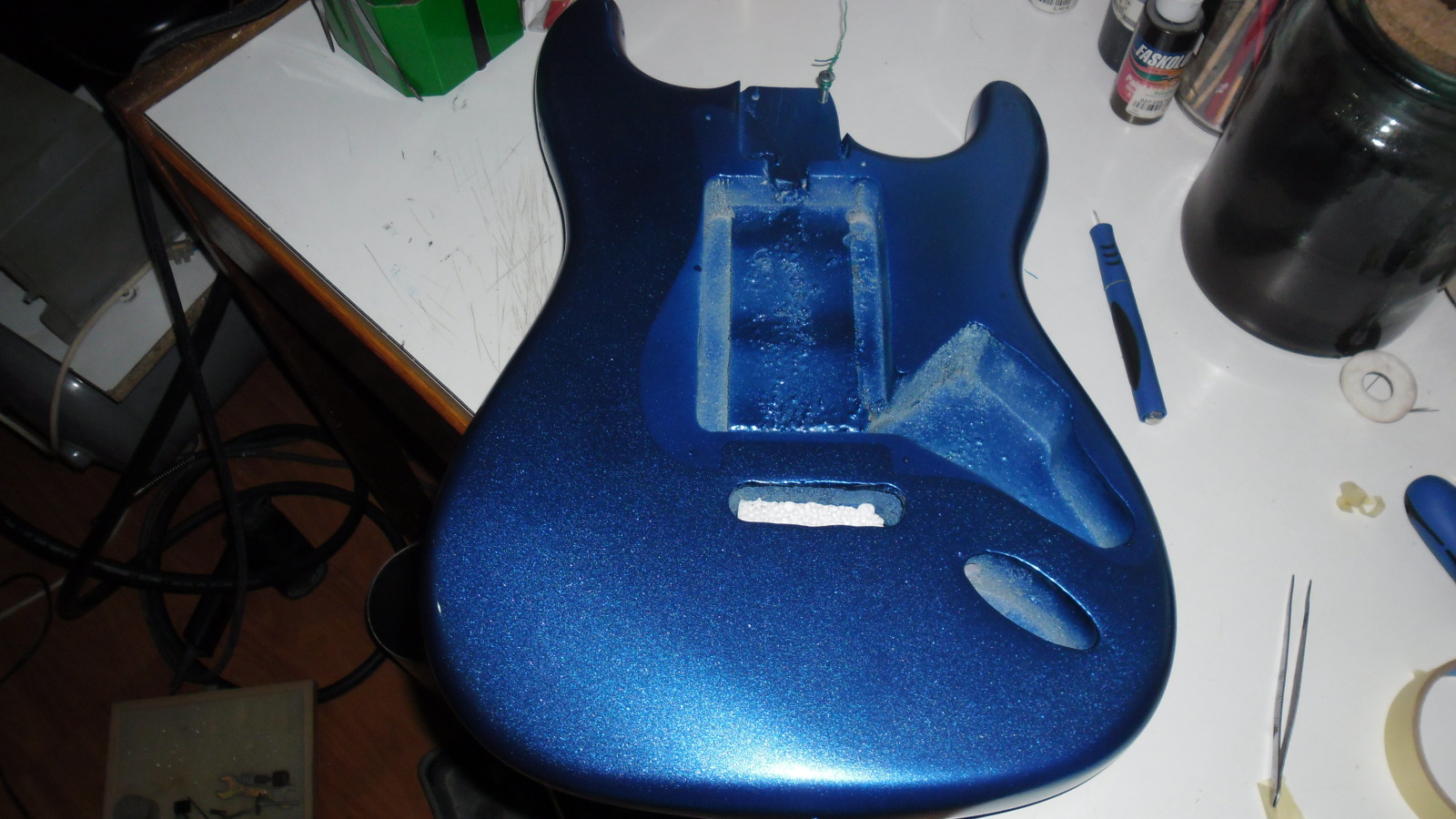  (mods Stratocaster asahi ) novas fotos ja montada  4ugfh2