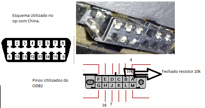 Scanner DELPHI MULTEC-  IEFI- 6 OMEGA SUPREMA 2.2 95 CONECTOR ALDL Juydk5