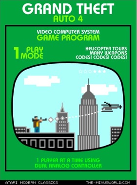 Retro : Portadas de videojuegos modernos a lo Atari . Qswod2