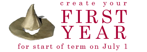 Create your first year for the start of term feast on July 1