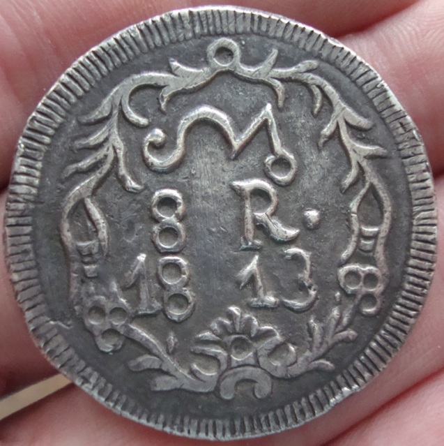 8 reales morelos 1813 , plata Rjfu5d