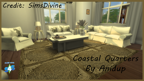 Sims Divine: Coastal Quarters Set 2afd05e