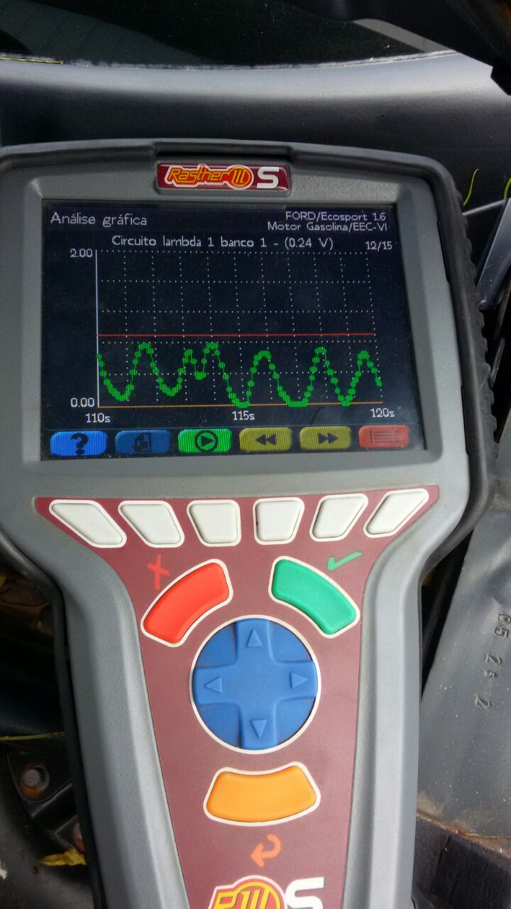 Vapor de gasolina na  Ecosport 1.6 2mq13bs