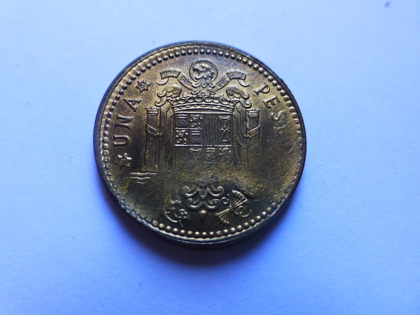 1 peseta 1963 *65 - error incusa.  Canto corona. 3149t0l