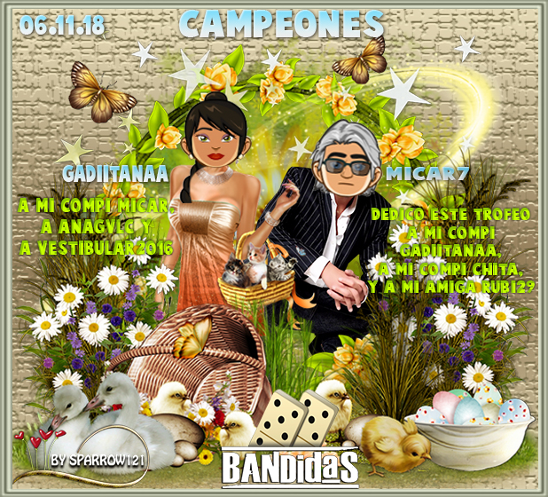 06/11/18 CAMPEONES:GADIITANAA Y MICAR7 - SUBCAMPEONES:LADYWIND1 Y INMORTA2 66kdtw