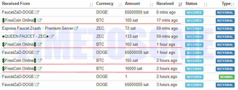 [Scam] FreeCoin Faucet - Paga sempre 100 Satoshis ou + por hora - Pagamento imediato por FaucetHub Wallet (o site esta Off) Debj1k