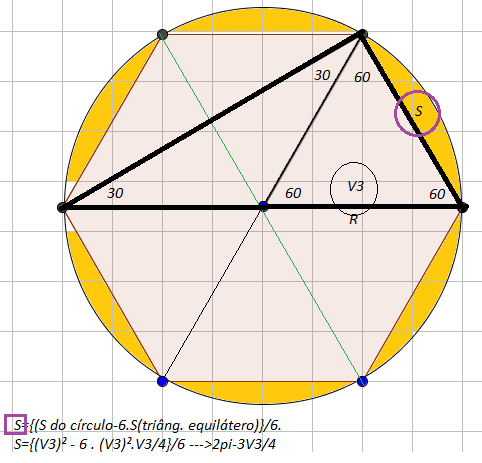 Área de um segmento circular - UFOP-MG 14ocf9h