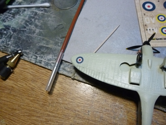 Spitfire MK 1 - Modelex/heller - Esc: 1/72 (TERMINADO) 1zz1j6g