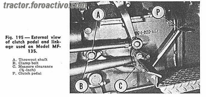 [MF 135]  Embrague y pieza que desconozco 244wqkj