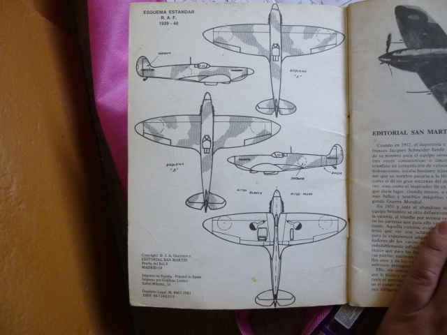 Spitfire MK 1 - Modelex/heller - Esc: 1/72 (TERMINADO) 2vn3mso