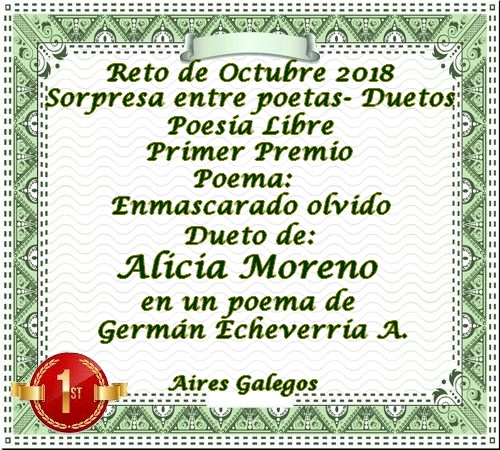 PREMIACIÓN DEL RETO DE OCTUBRE 2018/ SORPRESA ENTRE POETAS / DUETOS/ PASEN A RETIRAR SUS PREMIOS Y FELICITAR A LOS COMPAÑEROS 30tndqa