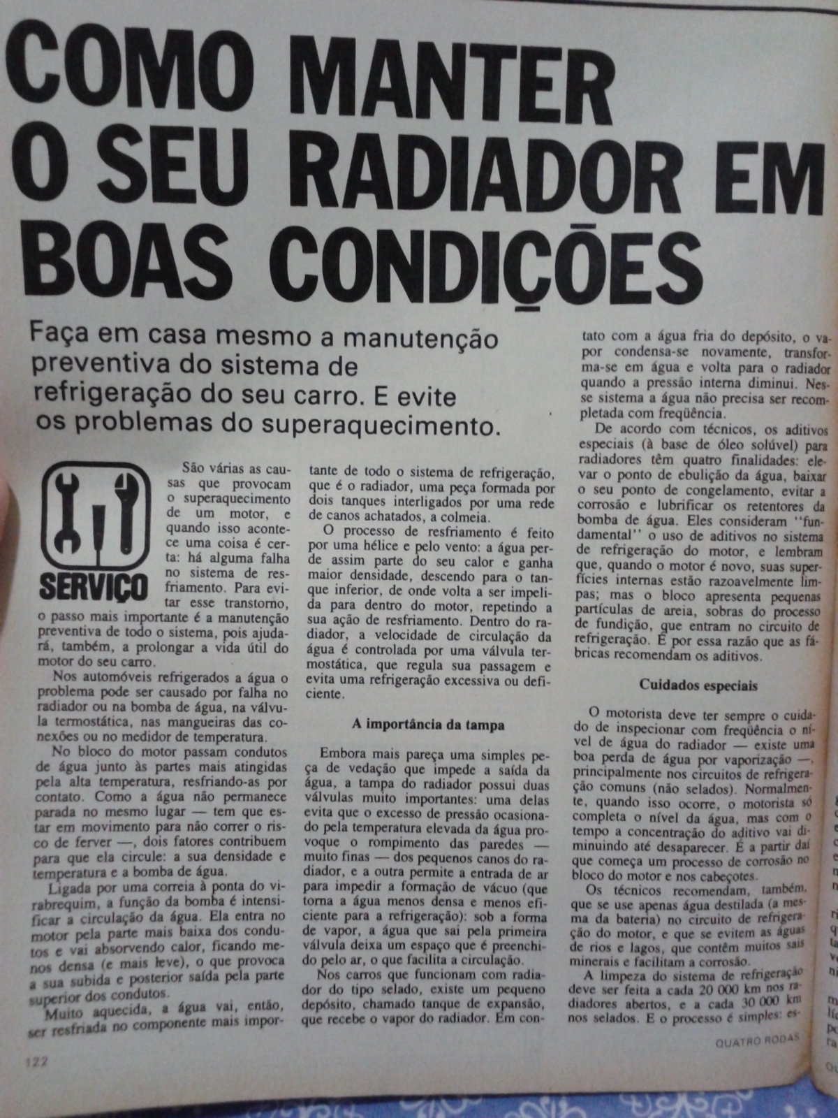 COMO MANTER O SEU RADIADOR EM BOAS CONDIÇÕES Ekm8sw