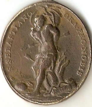 Medalla de Santa Priscila / San Sebastián Spyakg