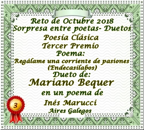 PREMIACIÓN DEL RETO DE OCTUBRE 2018/ SORPRESA ENTRE POETAS / DUETOS/ PASEN A RETIRAR SUS PREMIOS Y FELICITAR A LOS COMPAÑEROS 27ytsed