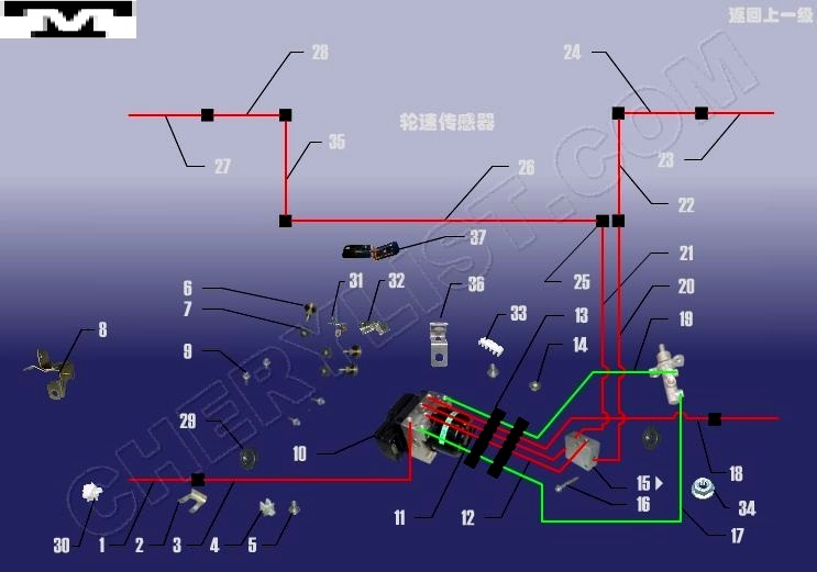 Falla en el Modulo del abs 28svnt3