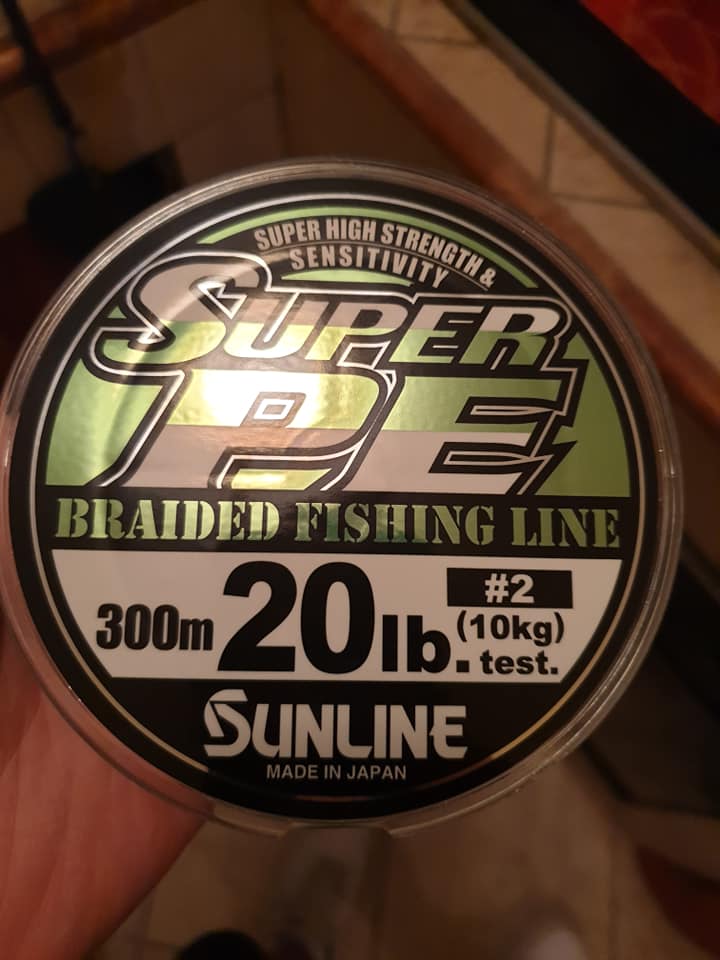 [VENDO] Sunline super pe 20 lb 2q172ig