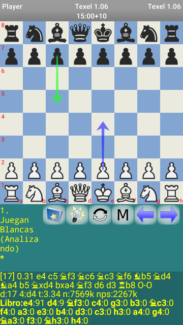 Texel 1.06, Oldies de los Stockfish 2 y 3, y Aplicaciones de ajedrez varias 2u8uqnn