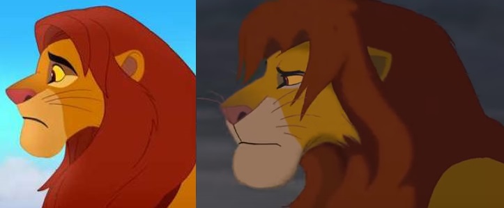 Las versiones de Simba en TLK1,TLK2 y TLG...¿Mas caricaturizadas cada vez? 2v0xykp