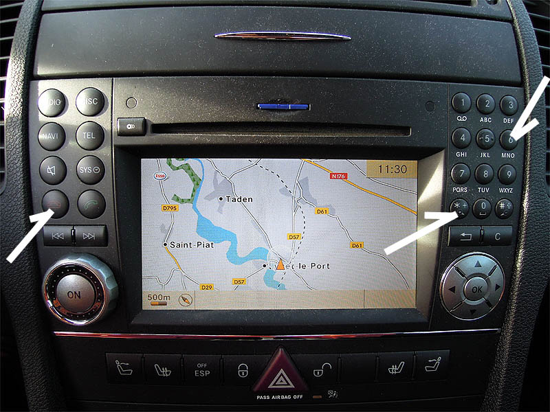 version gps - Comand APS NTG 2.5  Quelle version ? 344paf8