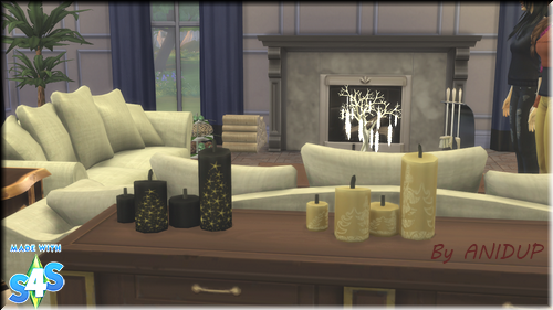 The Sims 4: Festive Candles Imus6v