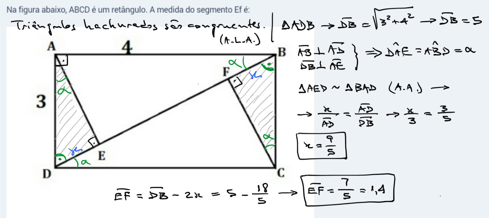 Na figura abaixo, ABCD é um retângulo.  Ndr9jl