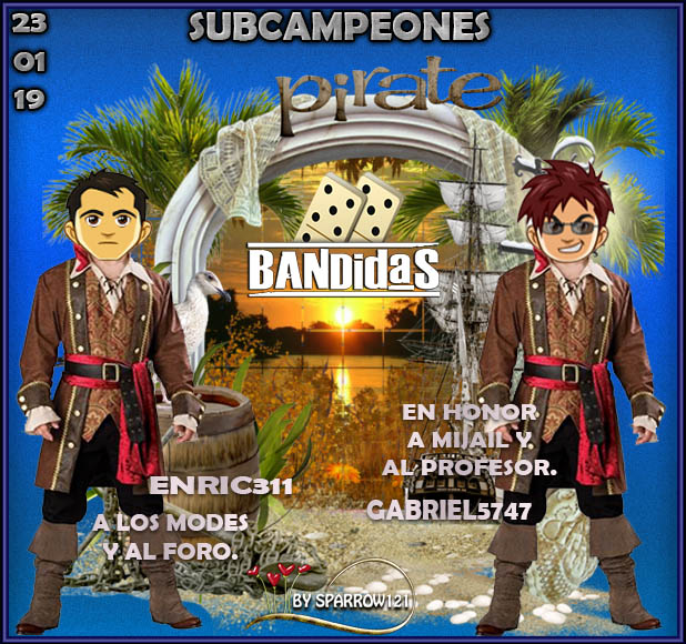 23/01/2019 CAMPEONES:PATRICIAGUARIN Y GUANCHE95 - SUBCAMPEONES:ENRIC311 Y GABRIEL5747 Wh0a5x