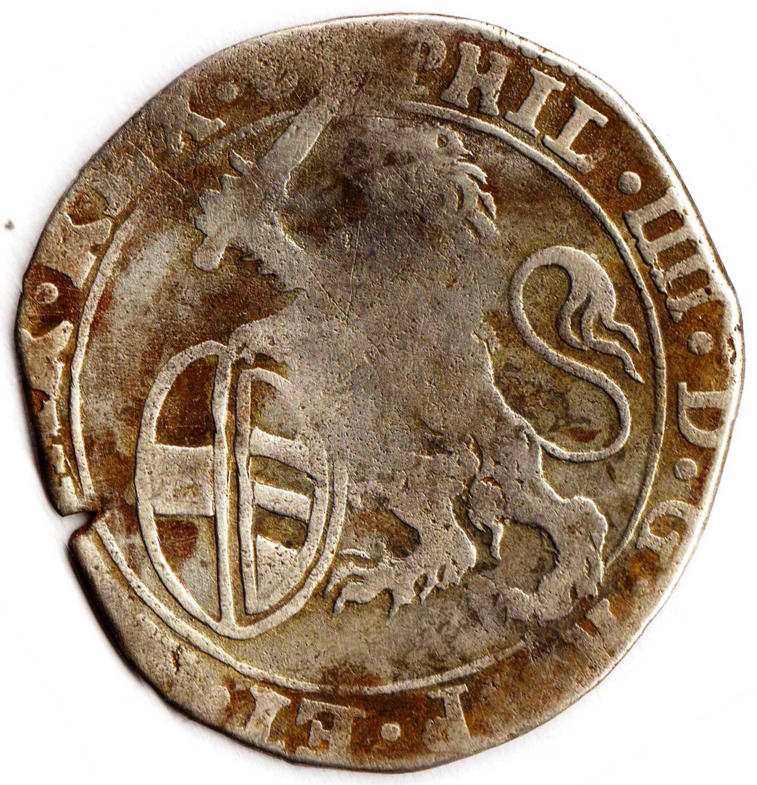 Escalín de Brabante. Felipe IIII, ceca de Amberes 14u8d2a