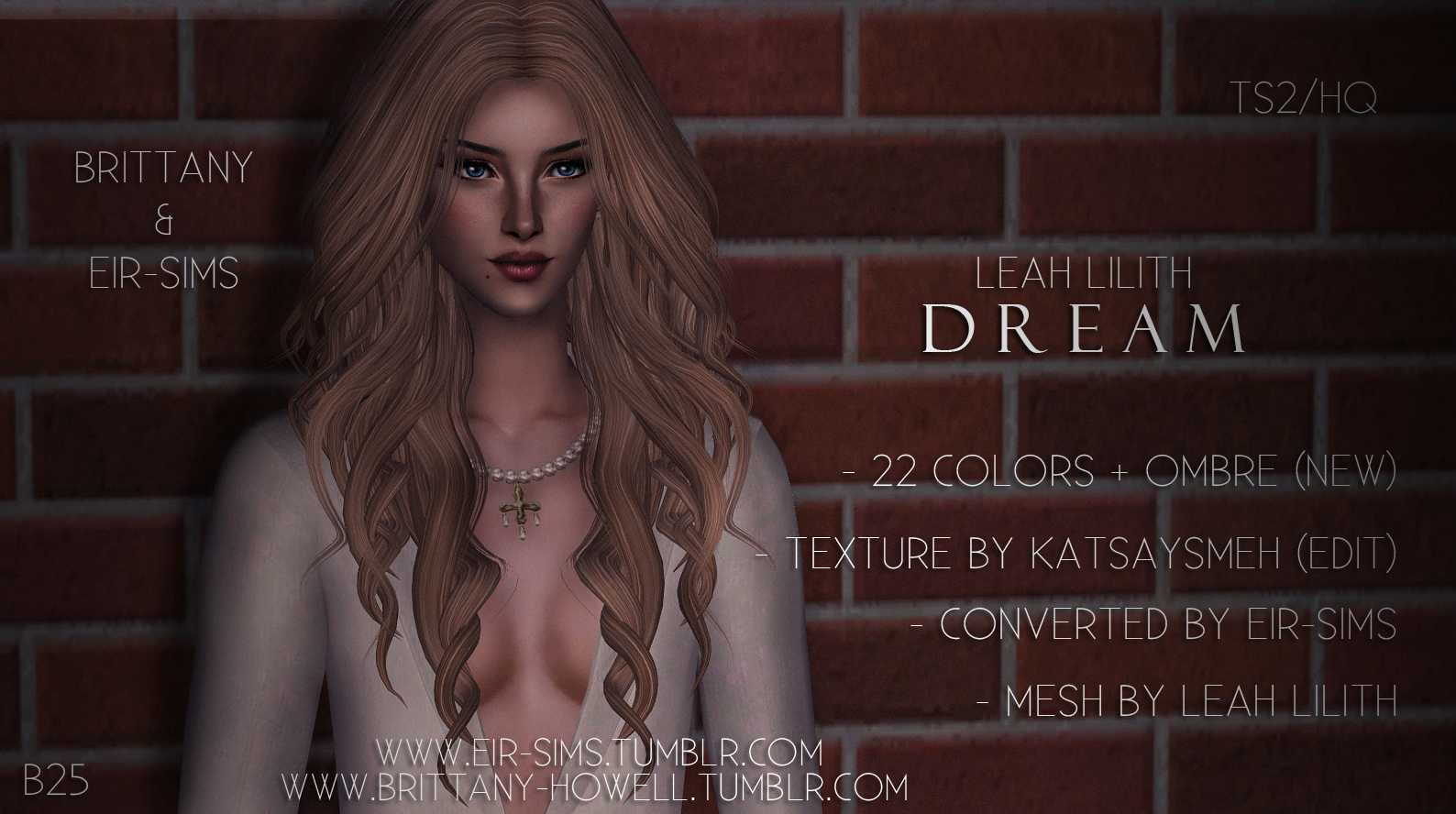 Converted & Retexture Leah Lilith - Dream  20tgswl